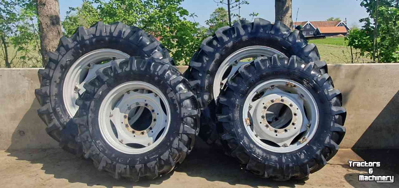Wielen, Banden, Velgen & Afstandsringen Michelin 18.4 R38 en 14.9 R28
