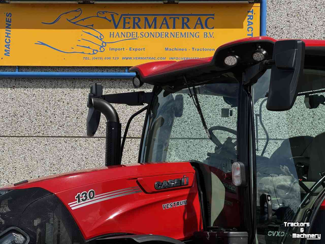 Tractor / Trekker Case-IH Vestrum 130CVX vario Stage V  Lucht Hydr rem dakluik vol geveerd