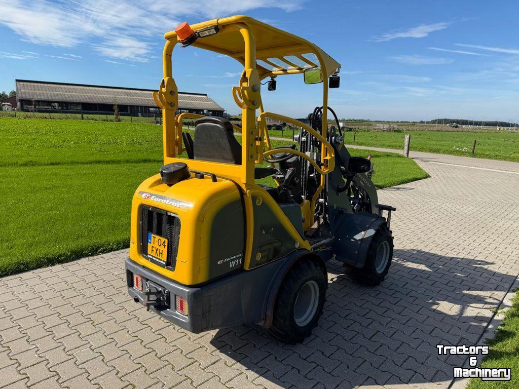 Shovel / Wiellader / Kniklader Eurotrac W11 W opname