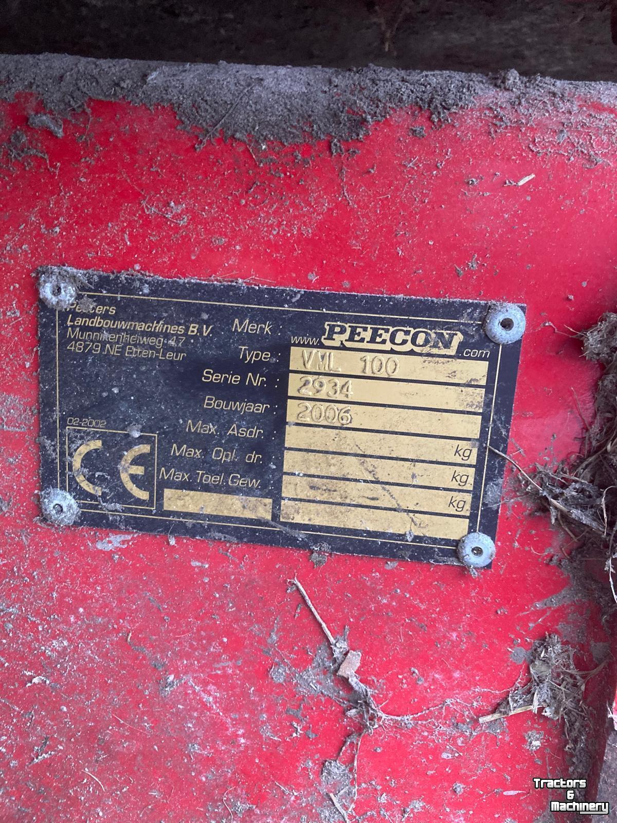 Voermengwagen Vertikaal Peecon VML 100