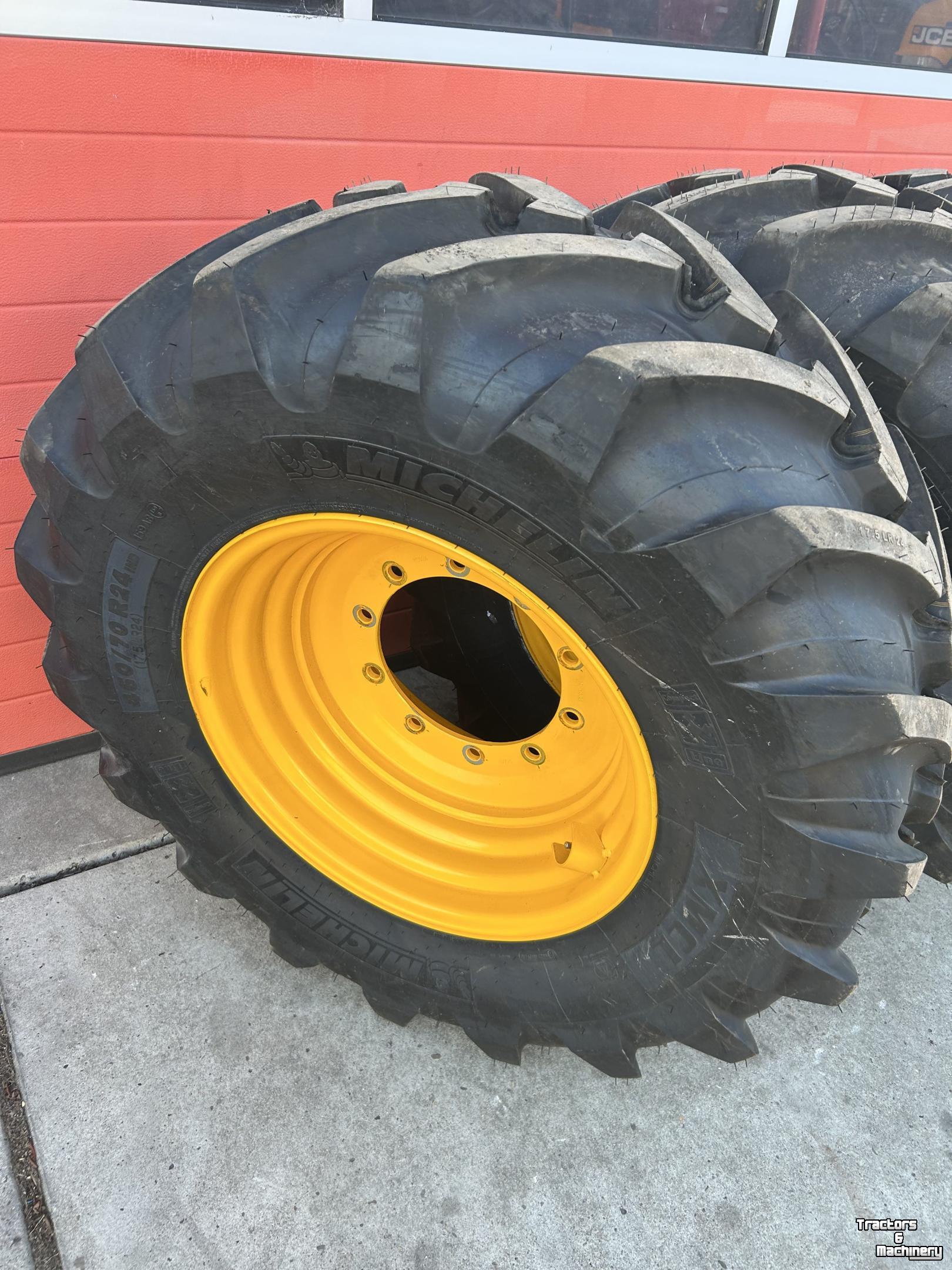 Wielen, Banden, Velgen & Afstandsringen Michelin MICHELIN 460/70R24 MICHELIN XMCL op velg