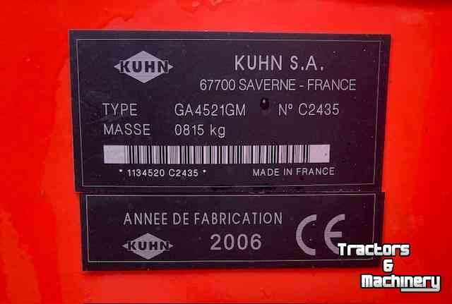 Rugger / Hark Kuhn GA 4521 GM