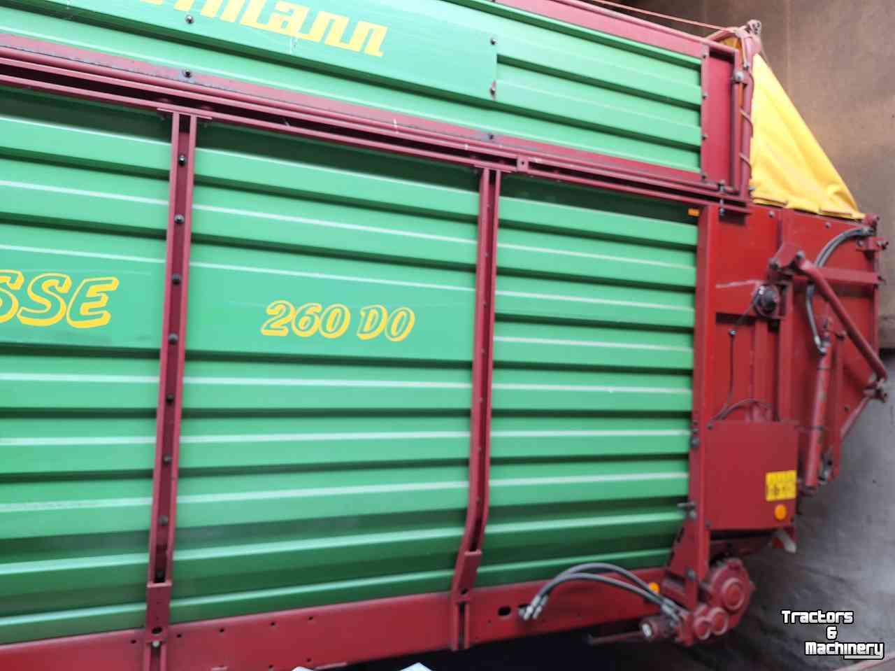 Opraapwagen Strautmann Super vitesse 260 DO Dosseer walsen