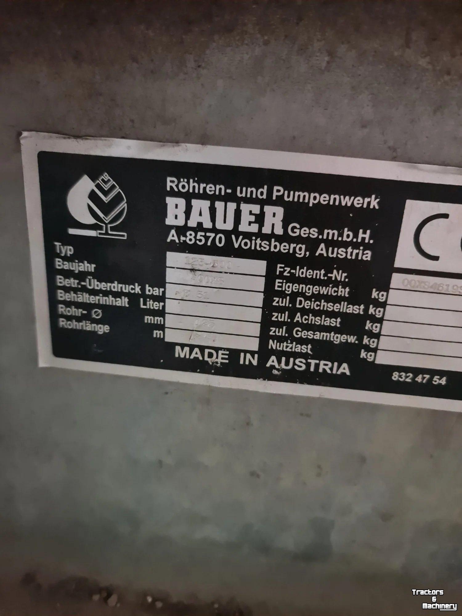 Beregeningshaspel Bauer E51 125-500 BEREGENINGSHASPEL