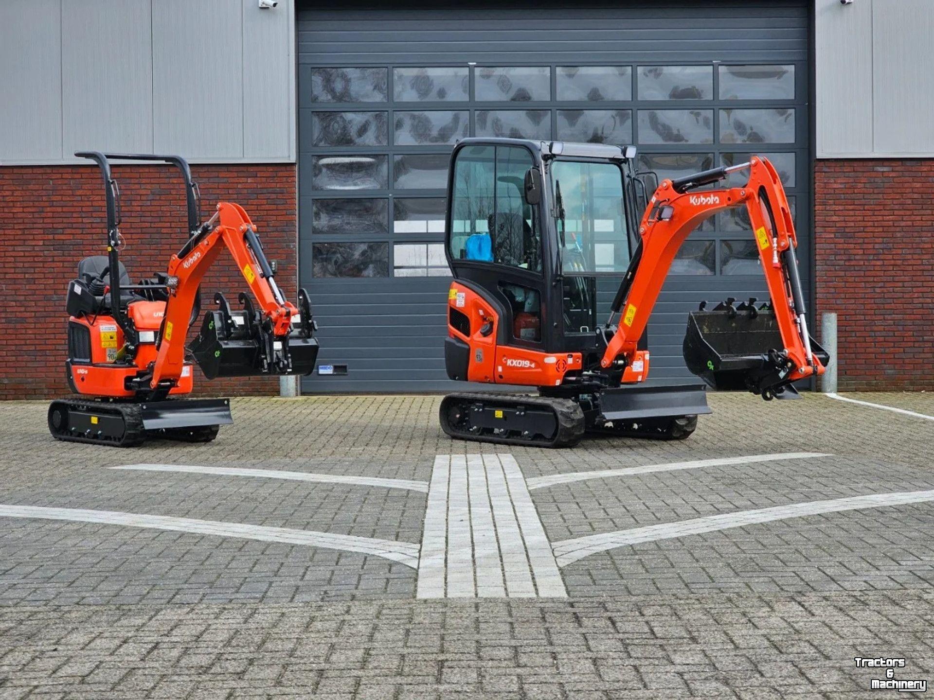 Mini-graver / Mini-graafmachine Kubota KX019-4