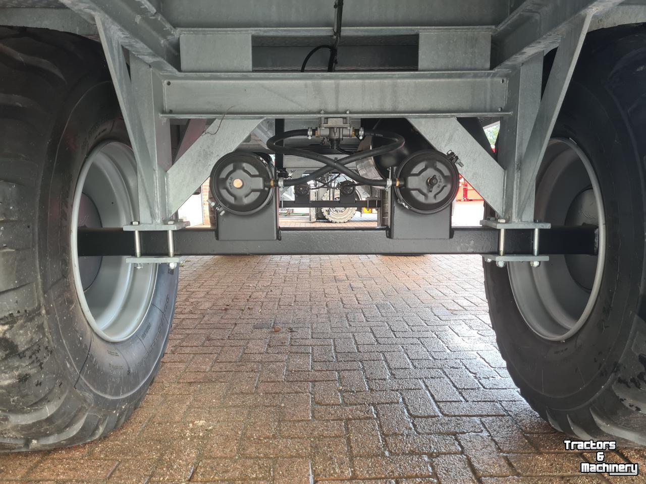 Vierwielige wagen / Landbouwwagen AGM Balenwagen verzinkt
