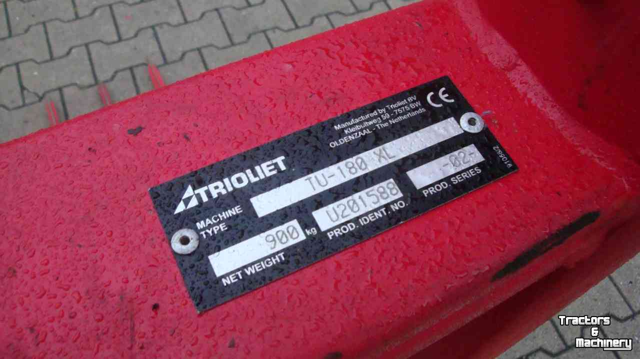 U-snijder / Kuilvoersnijder Trioliet tu 180 xl