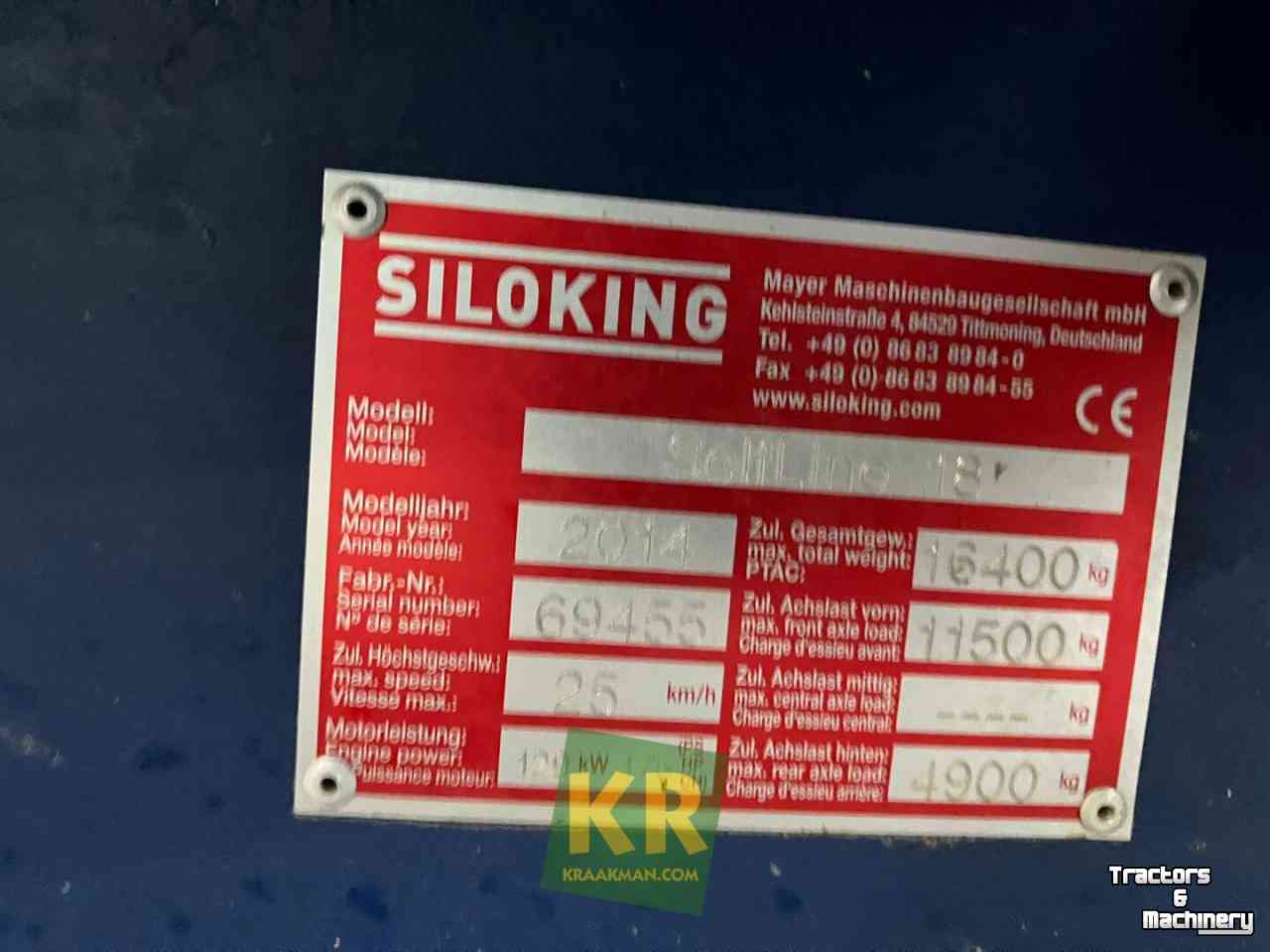 Zelfrijdende Voermengwagen Siloking Selfline 18
