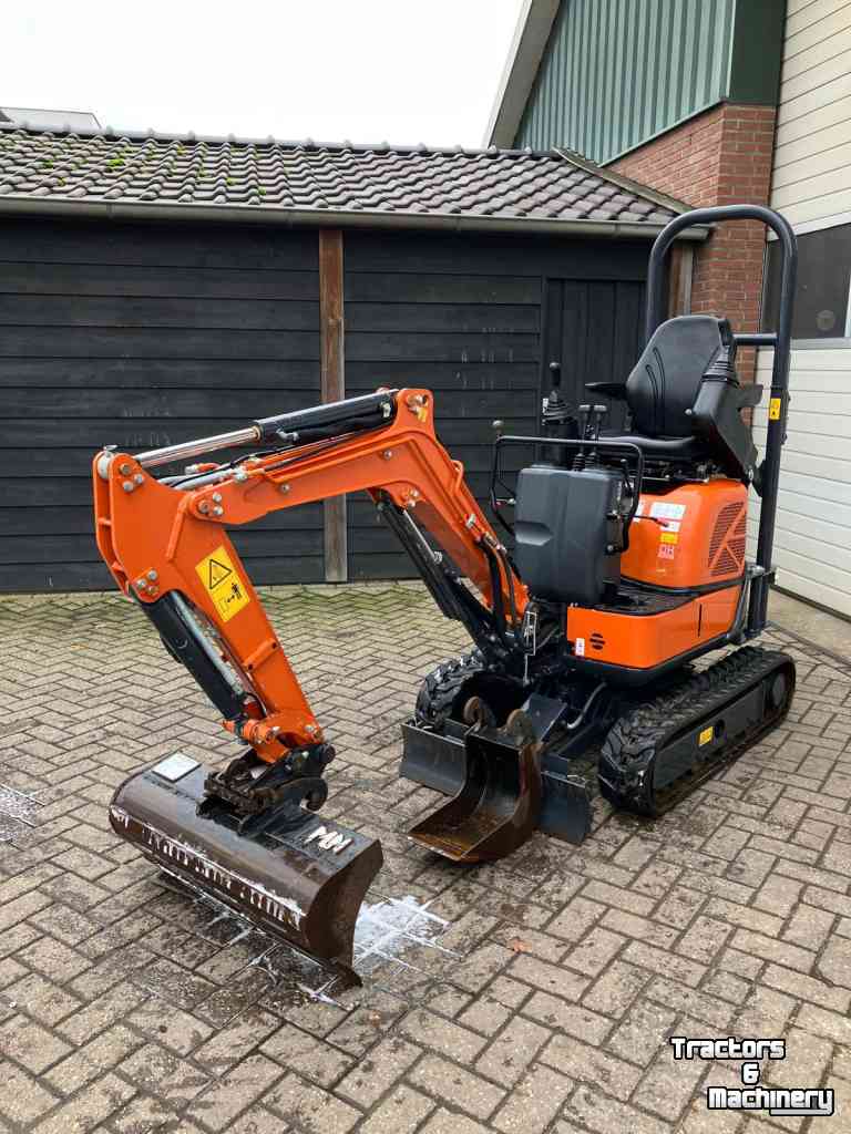 Mini-graver / Mini-graafmachine Hitachi zx10u-6