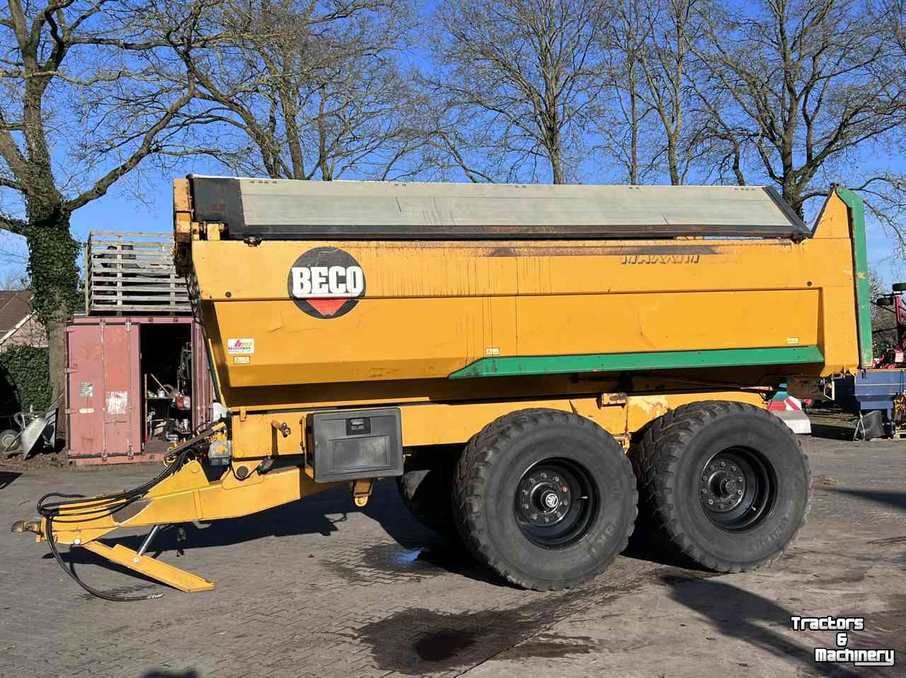 Kipper / Kiepwagen / Landbouwkipper Beco Maxxim 240