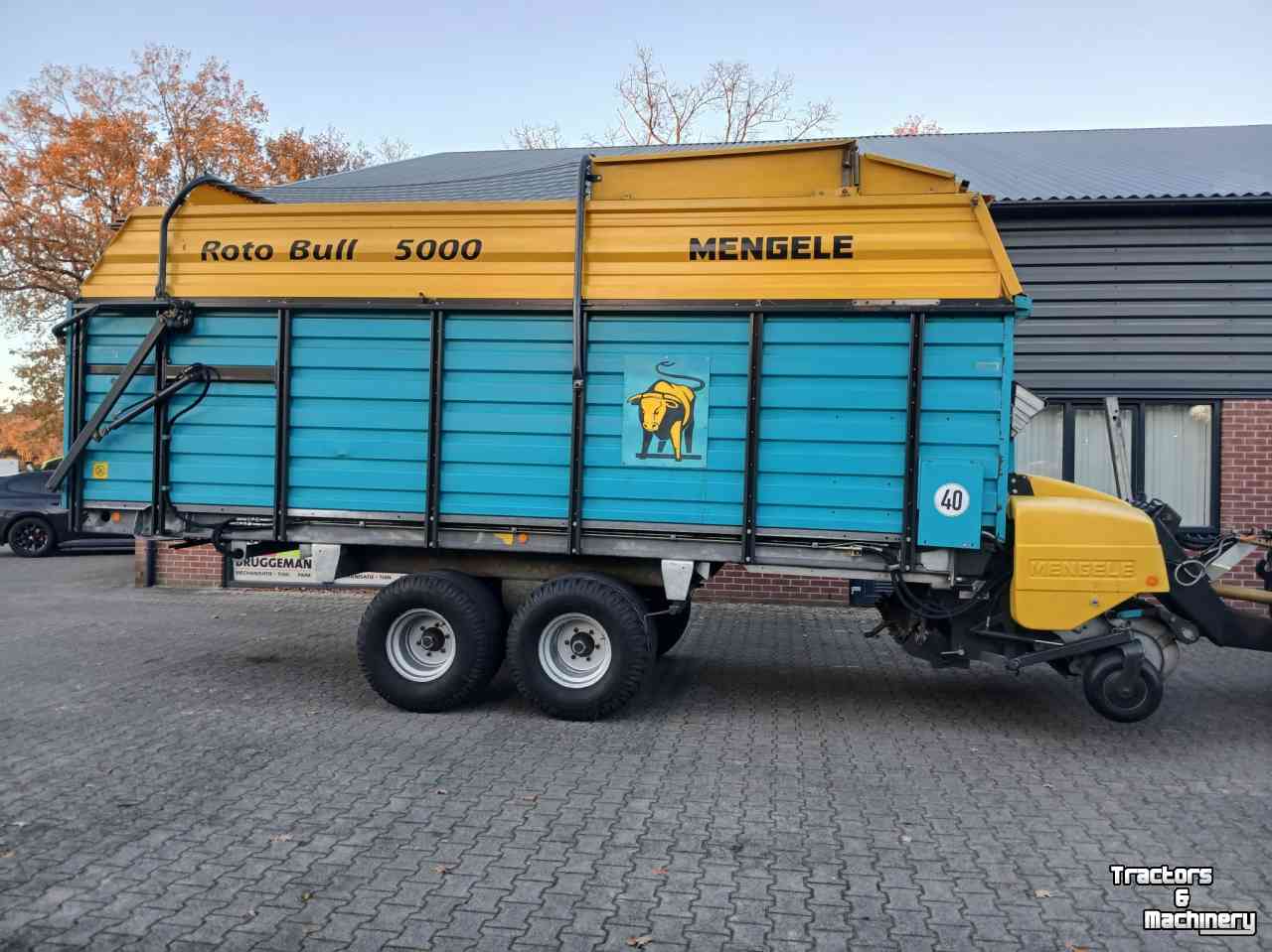 Opraapwagen Mengele Rotobull 5000