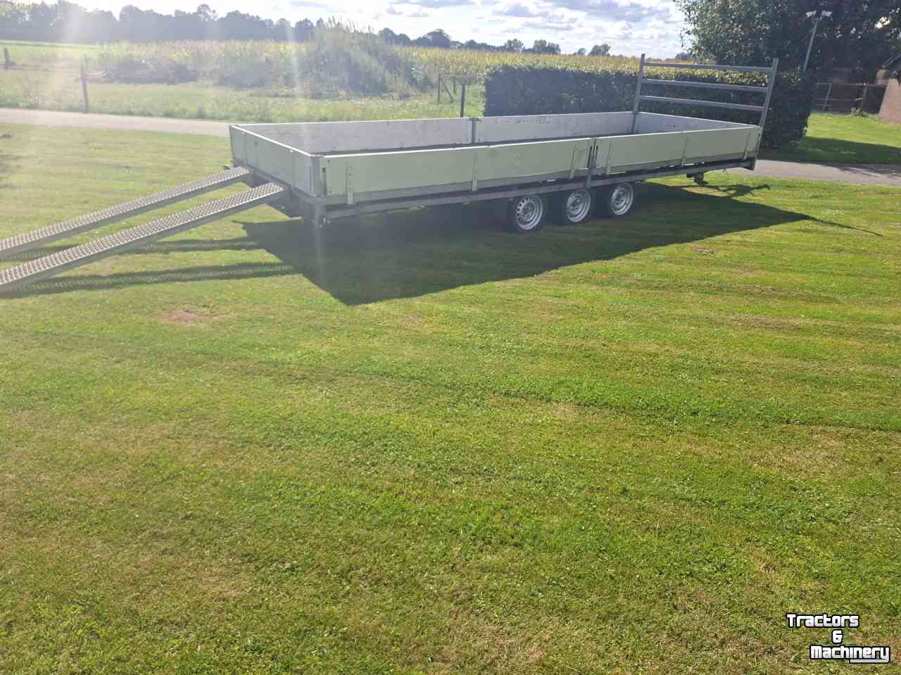 Auto-aanhangwagen t/m 3500 Kg Hulco Hulco medax-3 203x611 aanhanger/machine transporter