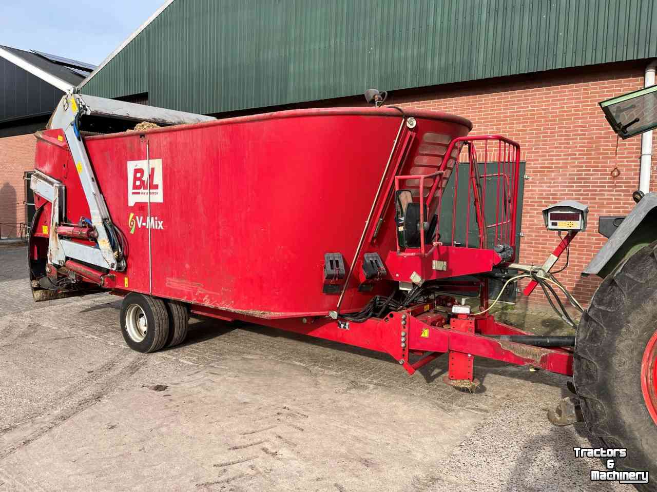 Voermengwagen Vertikaal BVL V-Mix 20 2S LS Plus Mengwagen