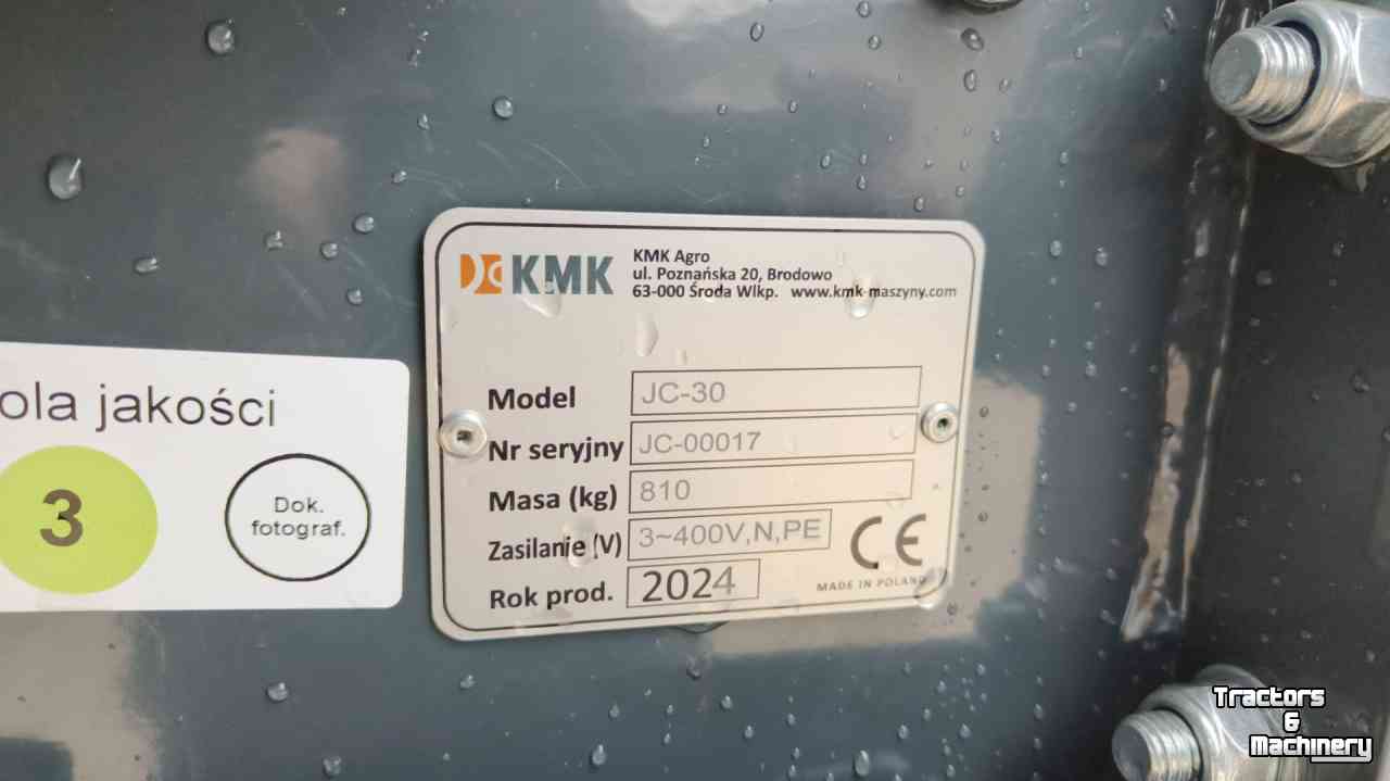 Overige inschuurmachines en toebehoren KMK JC-30