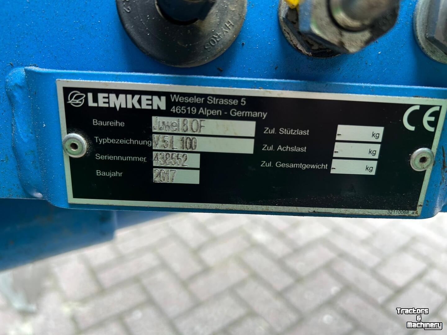 Ploegen Lemken Juwel 8