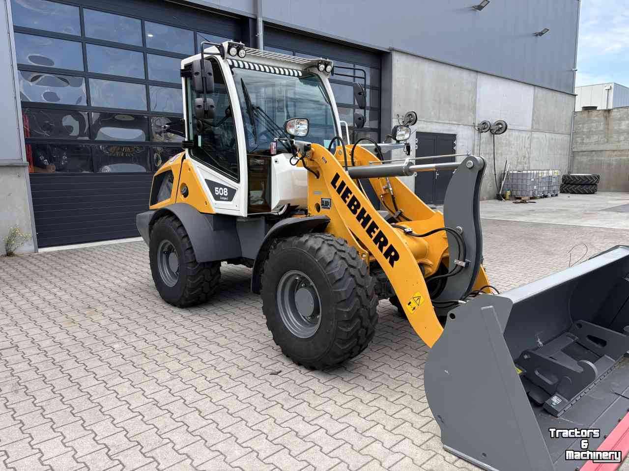 Shovel / Wiellader / Kniklader Liebherr 508 Compact