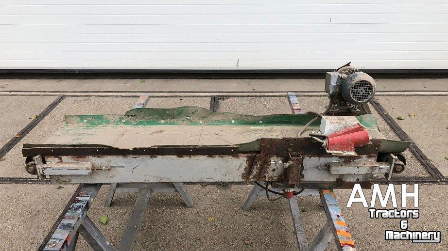 Transportband  Vlakke-/opvoerband 1700X320 TRANSPORTBAND VLAKKE BAND, FLACHBAND, OPVOERBAND, STEIGBAND