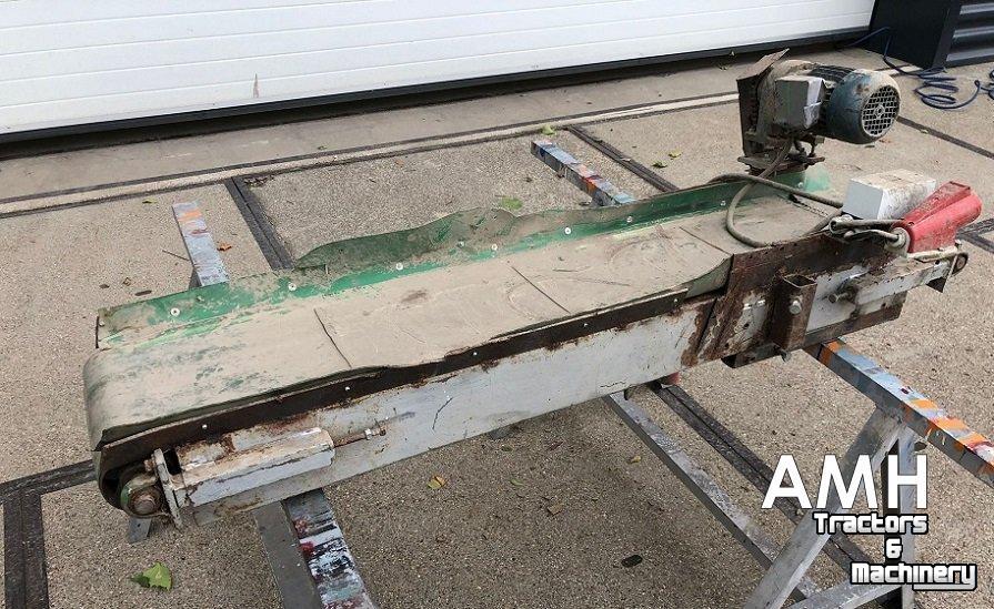 Transportband  Vlakke-/opvoerband 1700X320 TRANSPORTBAND VLAKKE BAND, FLACHBAND, OPVOERBAND, STEIGBAND
