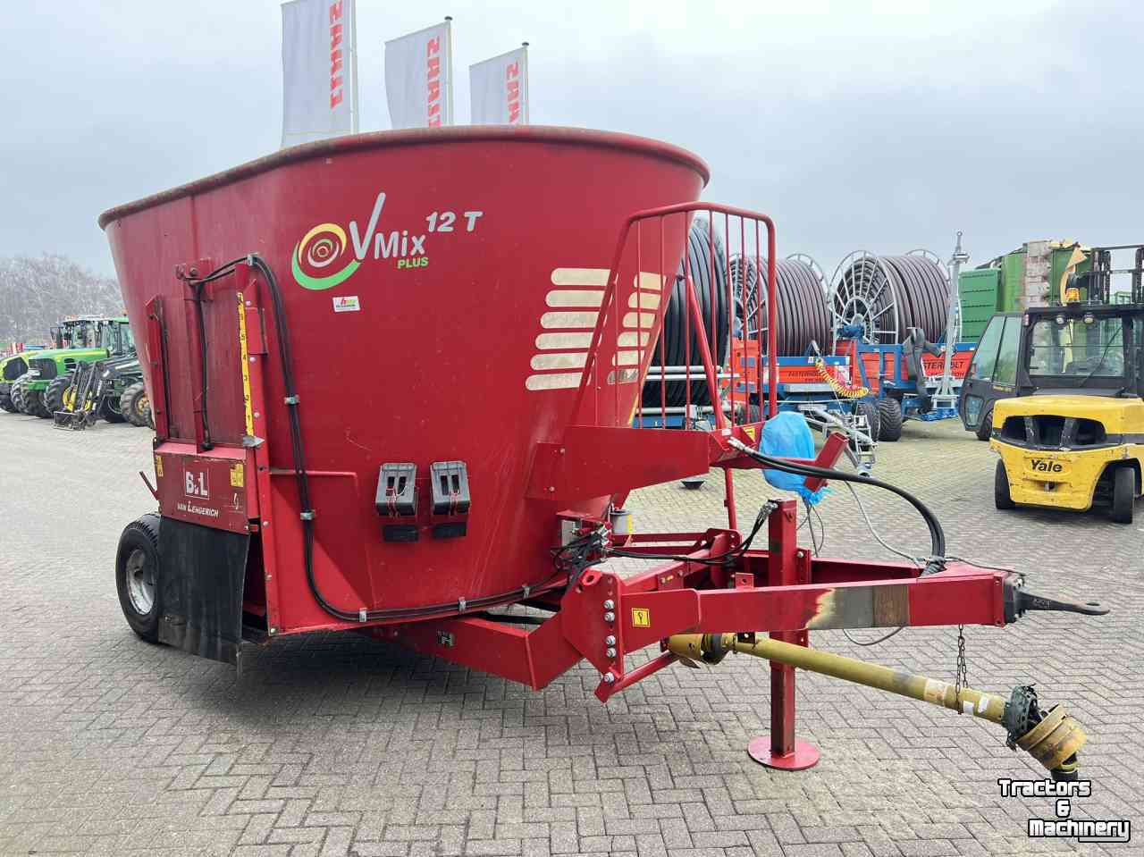 Voermengwagen Vertikaal Van Lengerich V-Mix 12 T voermengwagen