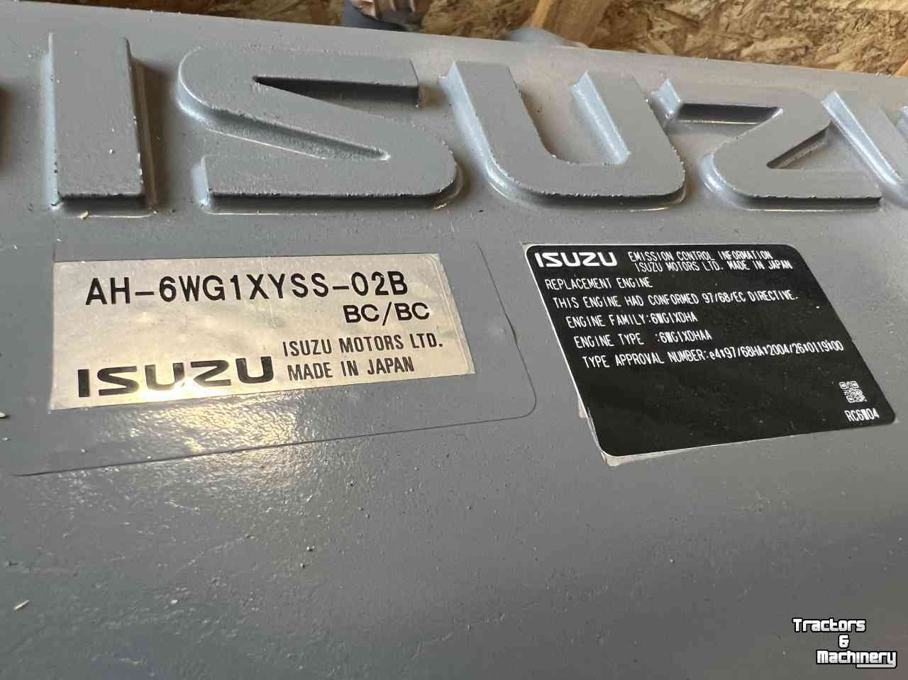 Rupskraan Case ISUZU Motor Parts nr:47436013/ 6WG1XYSS-02