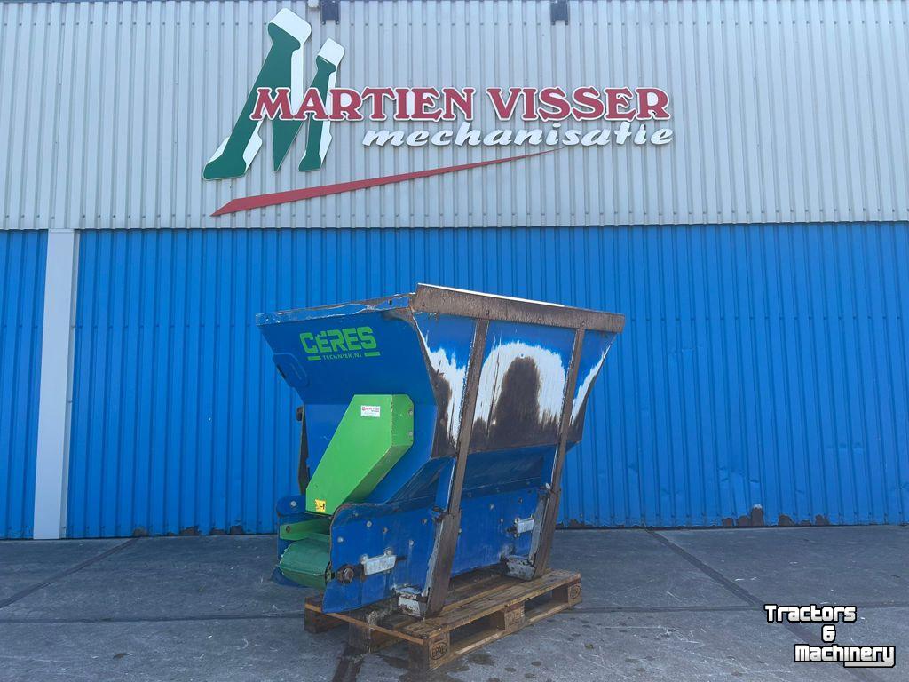 Zaagselstrooier voor boxen Ceres CBS-850 Boxenstrooier euro