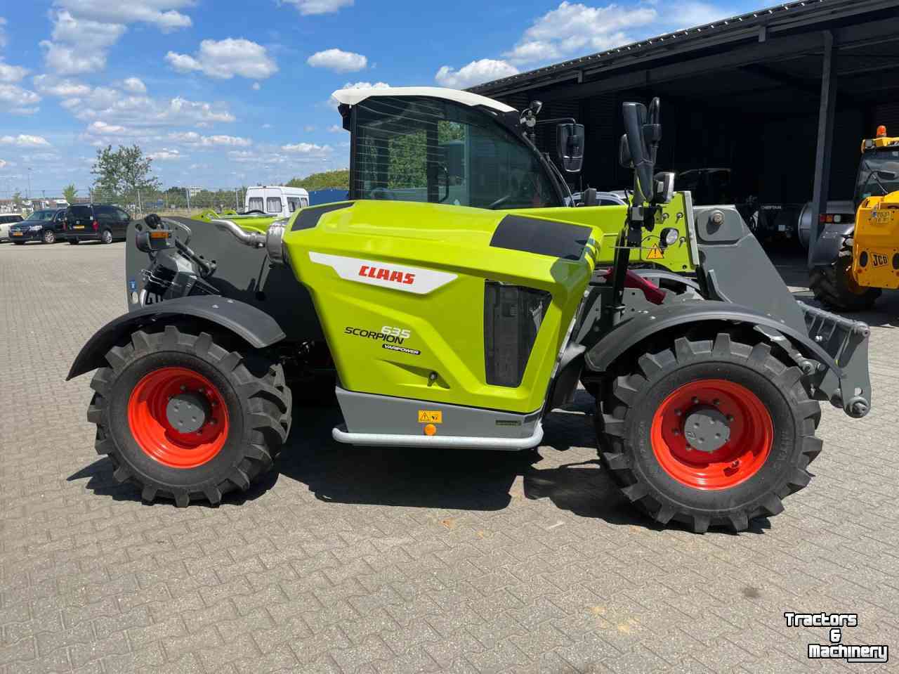 Verreiker Claas Scorpion 635 verreiker
