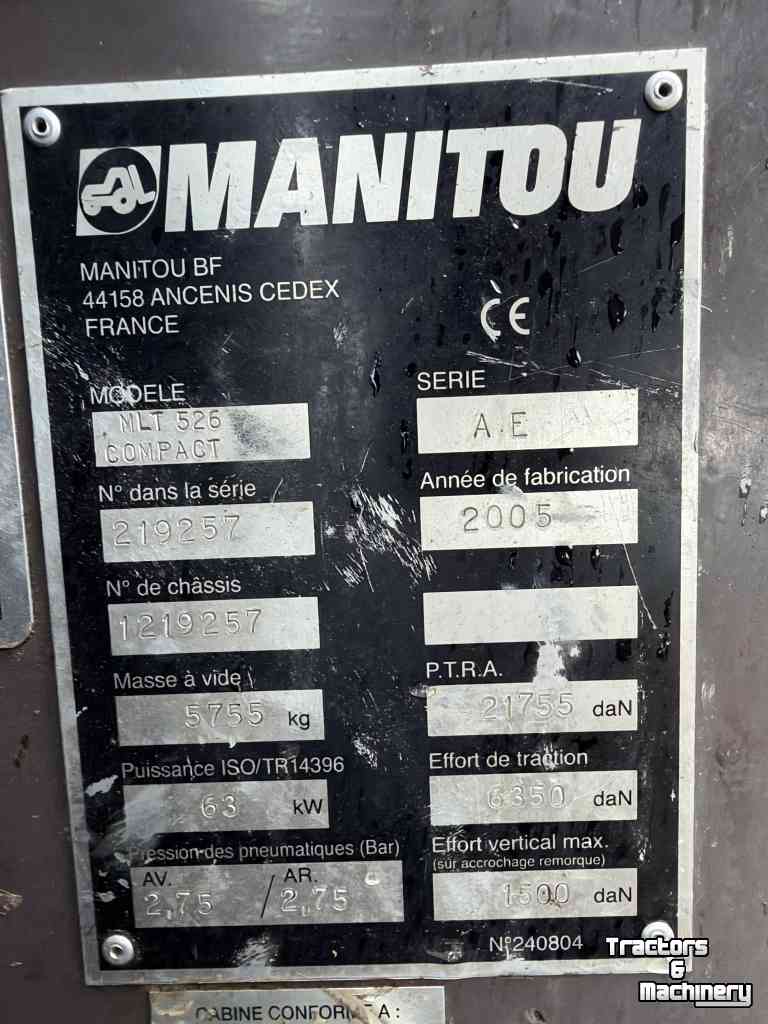Verreiker Manitou MLT526