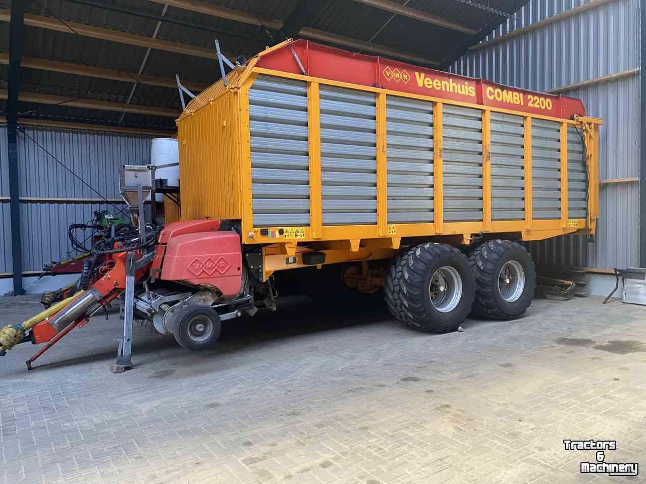 Opraapwagen Veenhuis Combi 2200