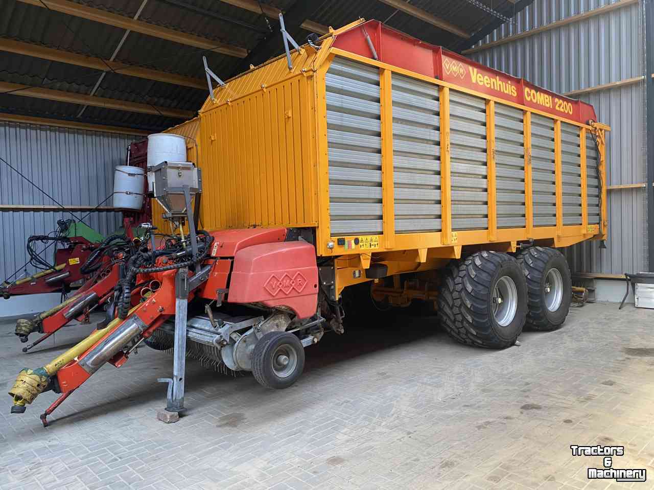 Opraapwagen Veenhuis Combi 2200