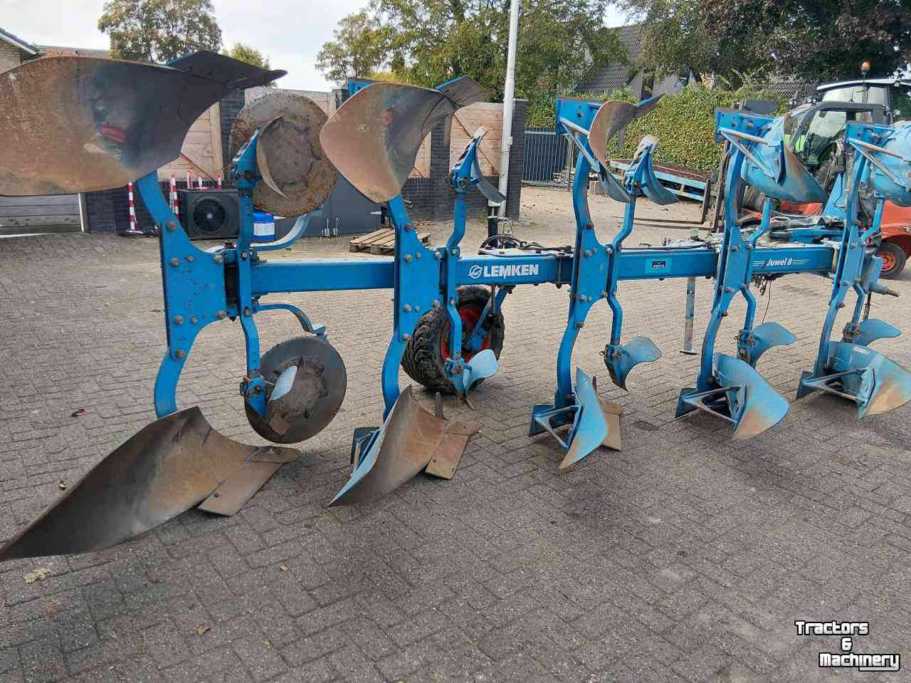 Ploegen Lemken Juwel 8 V5N100  5 Schaar Ploeg