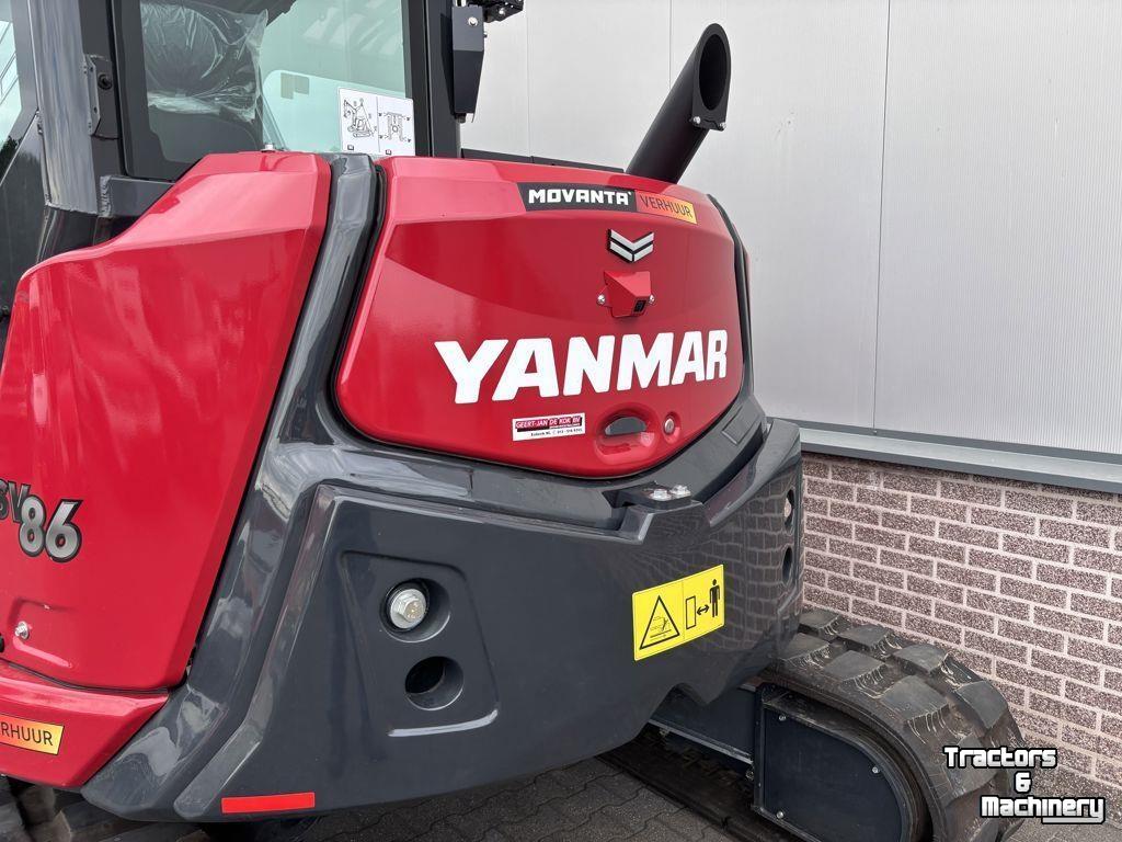 Mini-graver / Mini-graafmachine Yanmar SV86-7-2PB