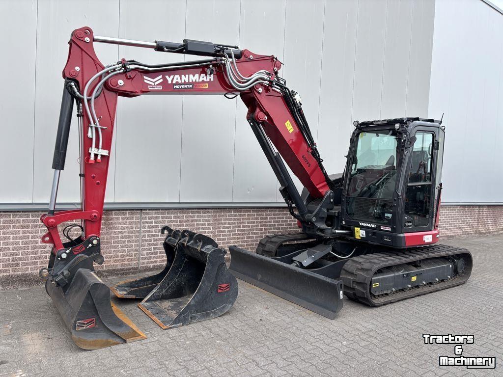 Mini-graver / Mini-graafmachine Yanmar SV86-7-2PB