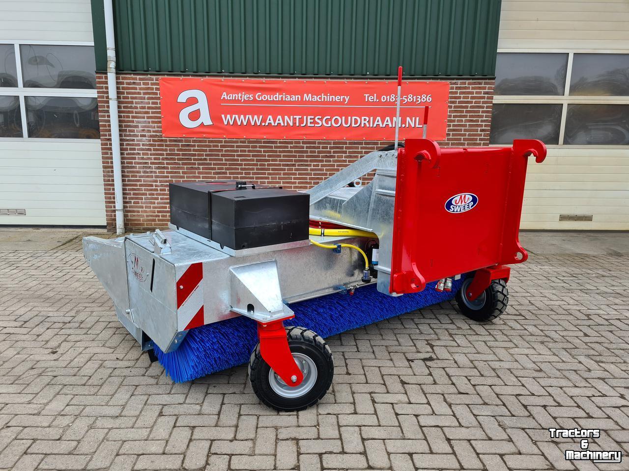 Overige reiniging- en veegmachines en toebehoren Sweep Veegmachine HSTV800P 2900 mm breed