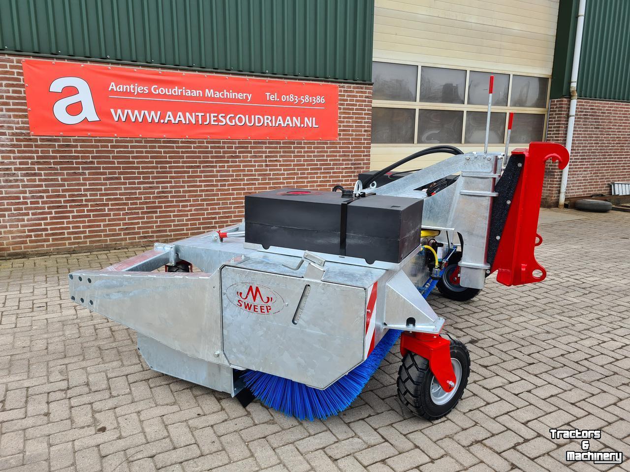Overige reiniging- en veegmachines en toebehoren Sweep Veegmachine HSTV800P 2900 mm breed