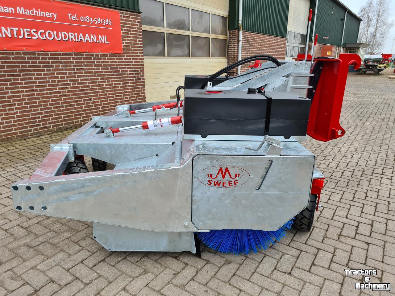 Overige reiniging- en veegmachines en toebehoren Sweep Veegmachine HSTV800P 2900 mm breed