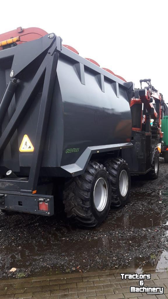 Houtversnipperaar Greentec Greentruck zelfrijdende versnippercombi