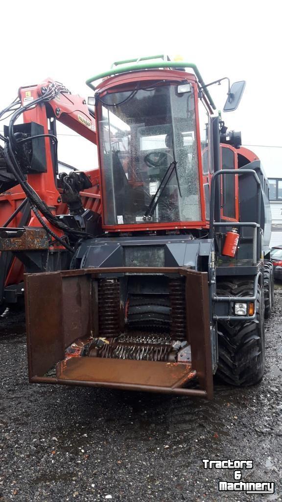 Houtversnipperaar Greentec Greentruck zelfrijdende versnippercombi
