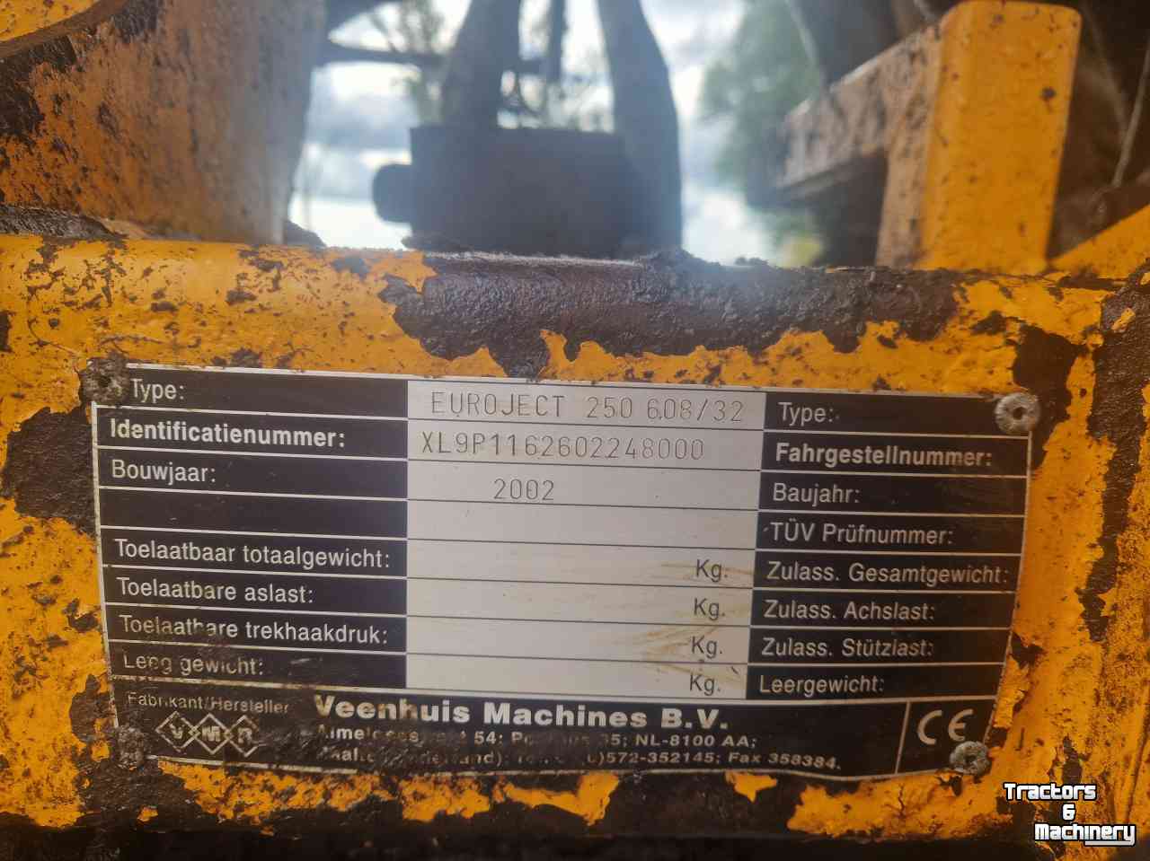 Zodebemester Veenhuis Euroject 250 6.08/32