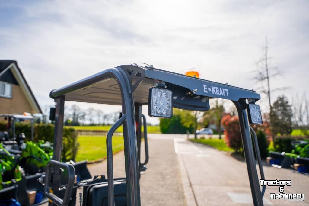Shovel / Wiellader / Kniklader E-Kraft E1000 Elektrische Minishovel wiellader
