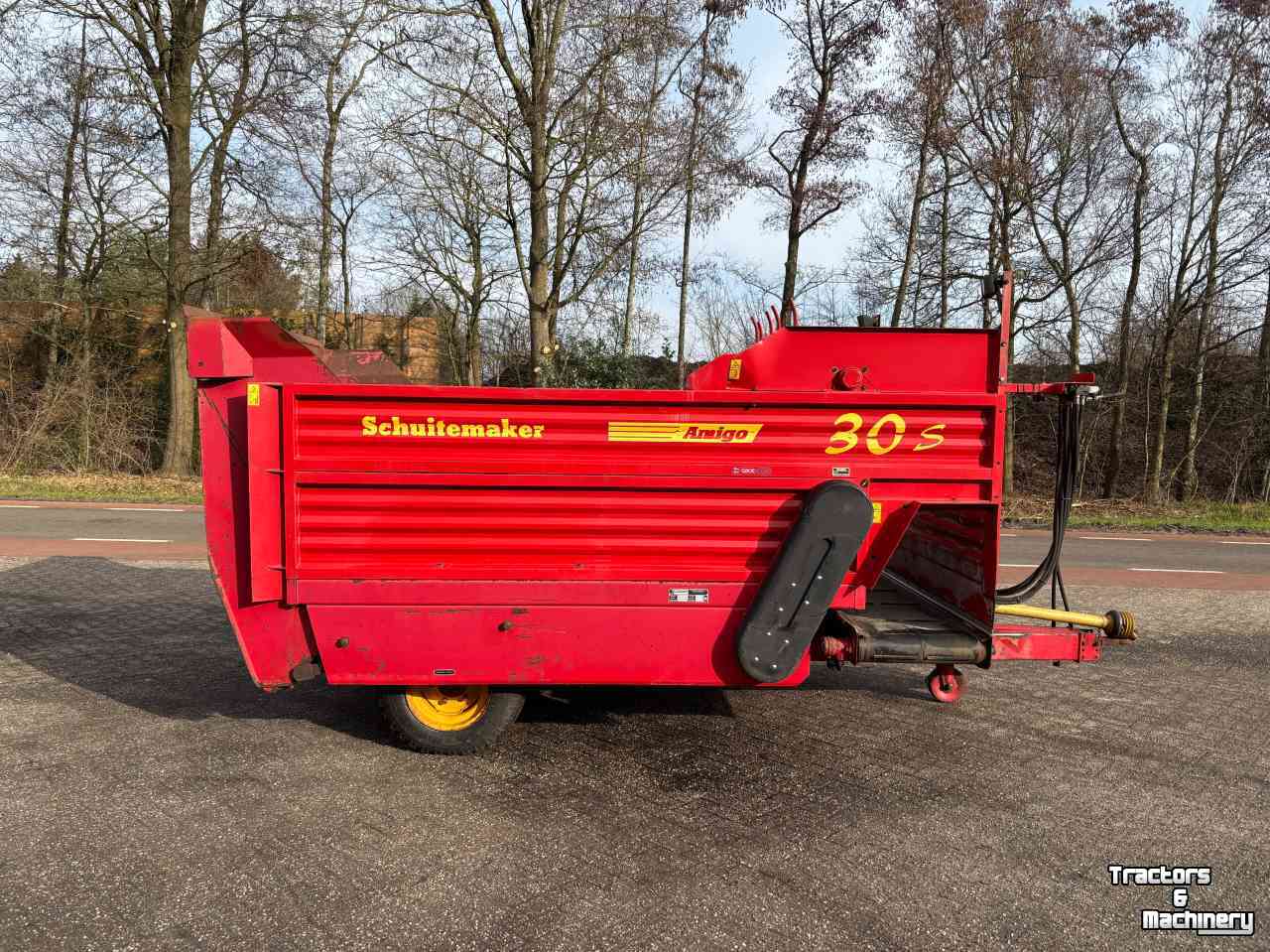 Blokkendoseerwagen Schuitemaker Amigo 30 S blokkenwagen