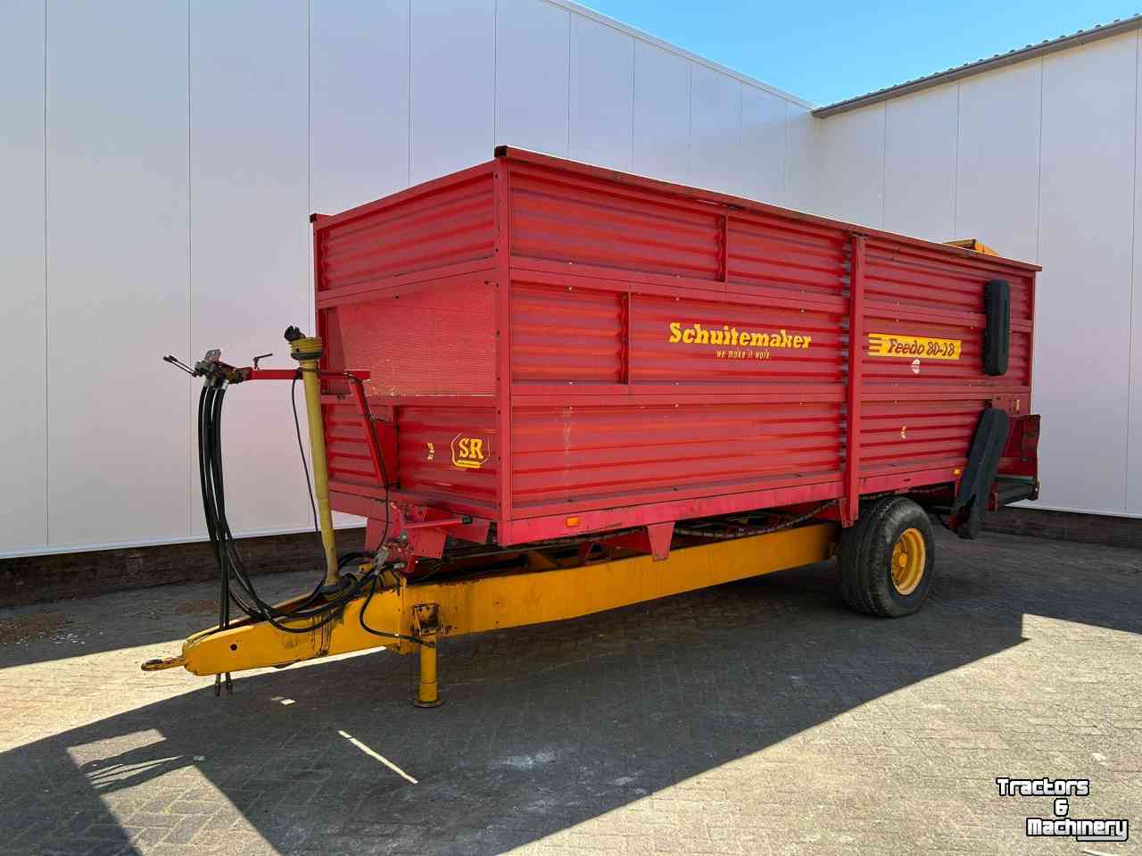 Voerverdeelwagen  / Voerdoseerwagen Schuitemaker Feedo 80-18