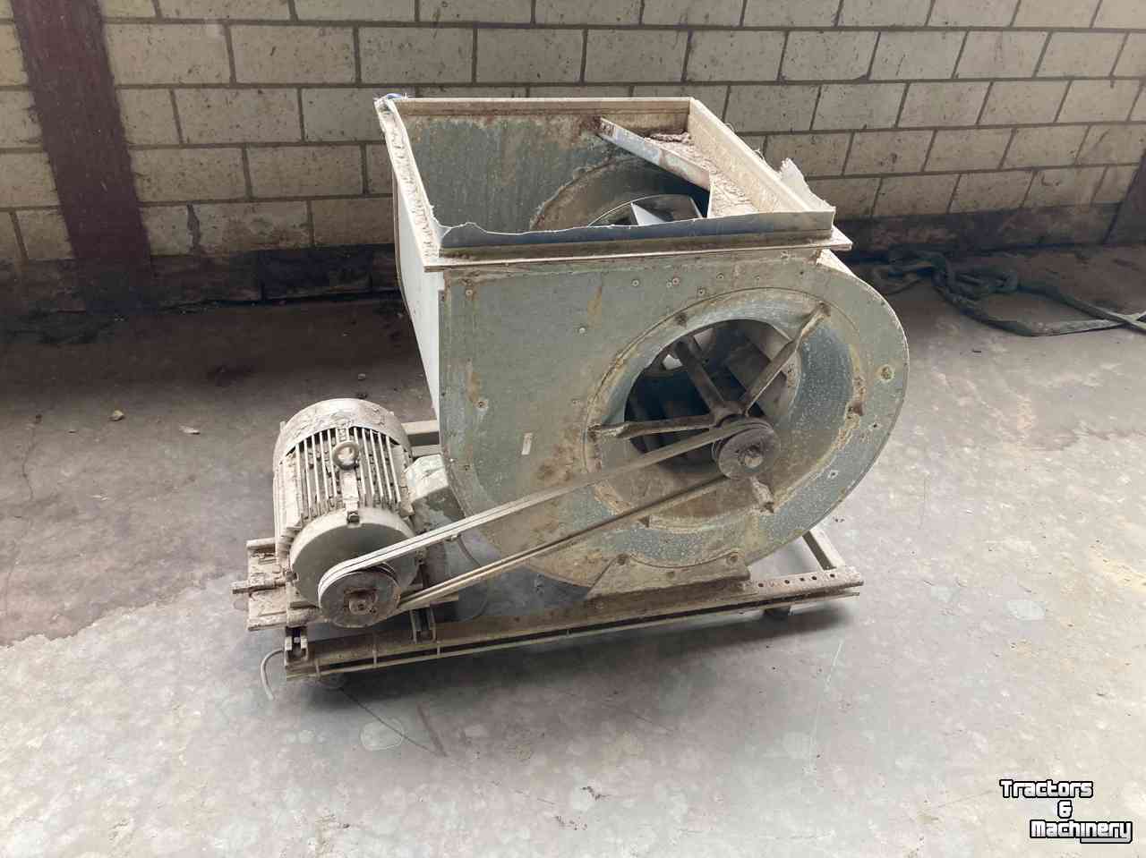 Opslagbunker  Slakkenhuisventilator