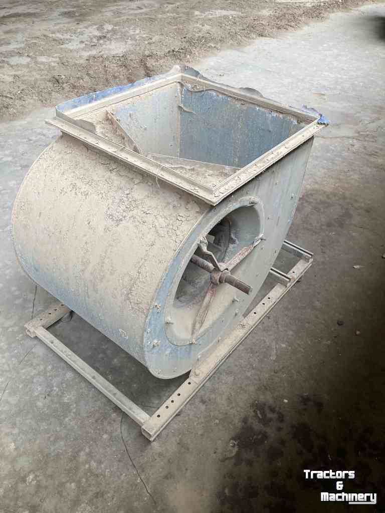 Opslagbunker  Slakkenhuisventilator