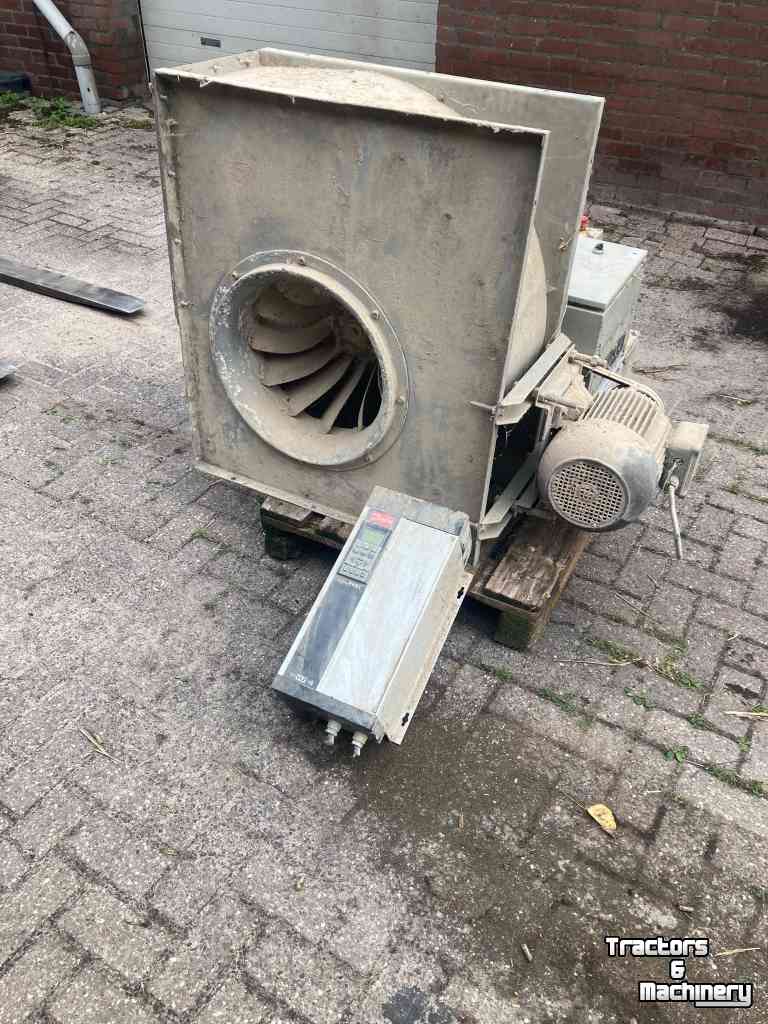 Opslagbunker  Slakkenhuisventilator