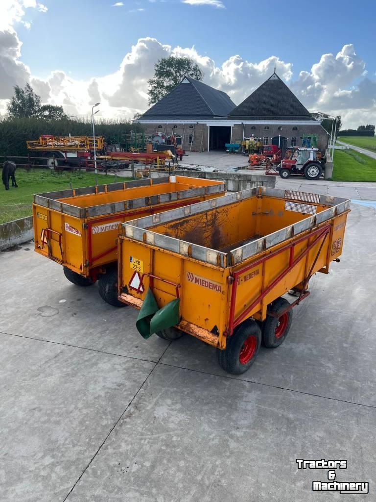 Kipper / Kiepwagen / Landbouwkipper Miedema Prestige 85 2 stuks