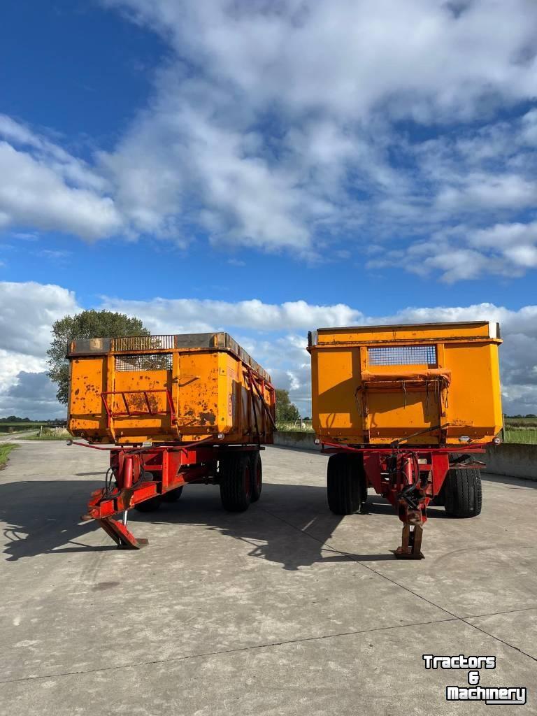 Kipper / Kiepwagen / Landbouwkipper Miedema Prestige 85 2 stuks