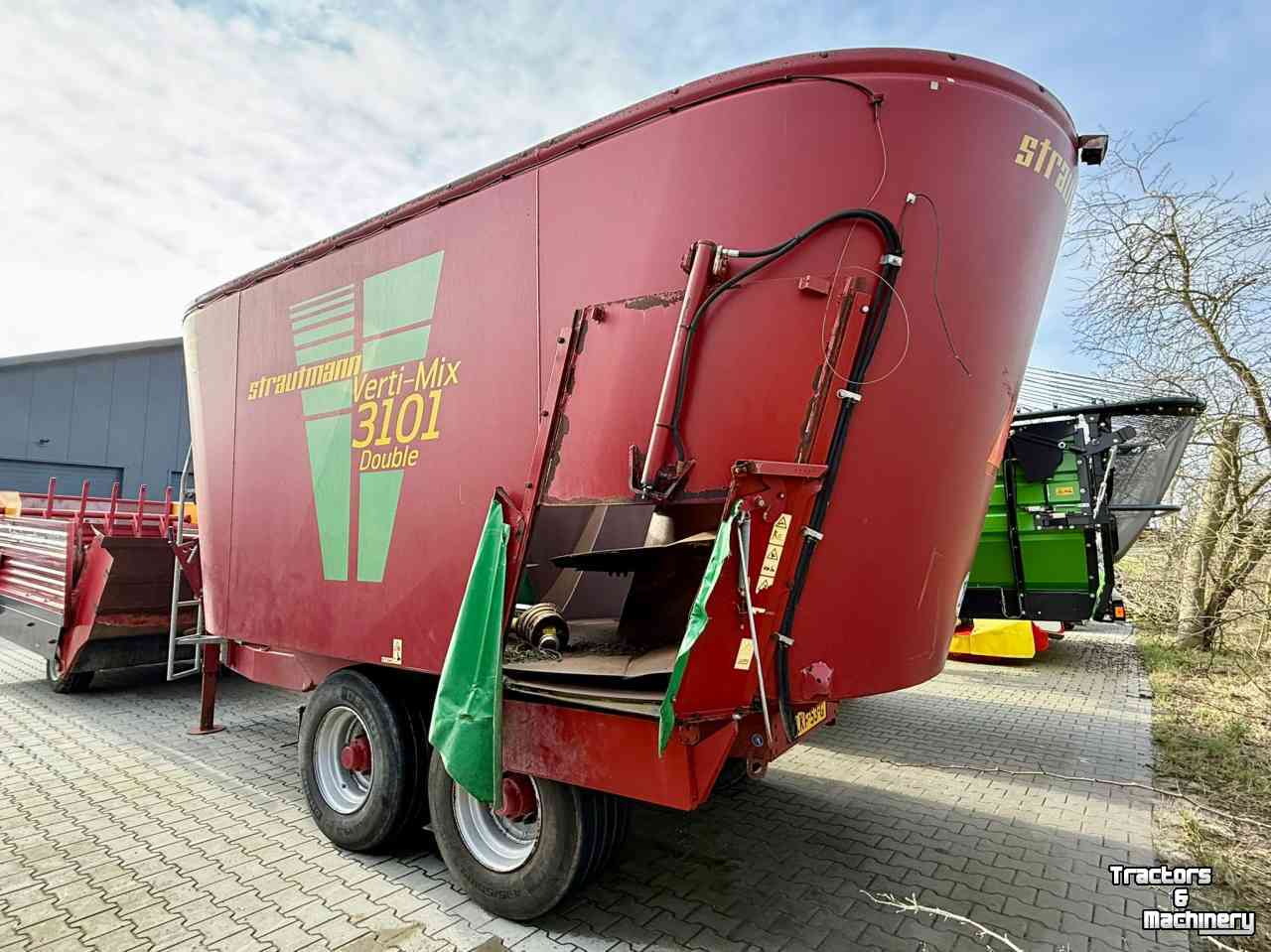 Voermengwagen Vertikaal Strautmann Verti-Mix 3101 Double