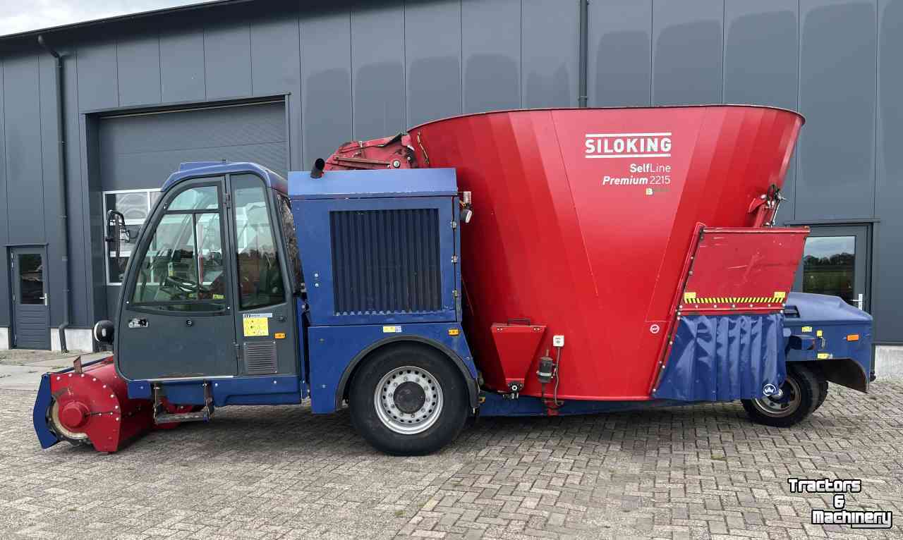 Zelfrijdende Voermengwagen Siloking Selfline SF14