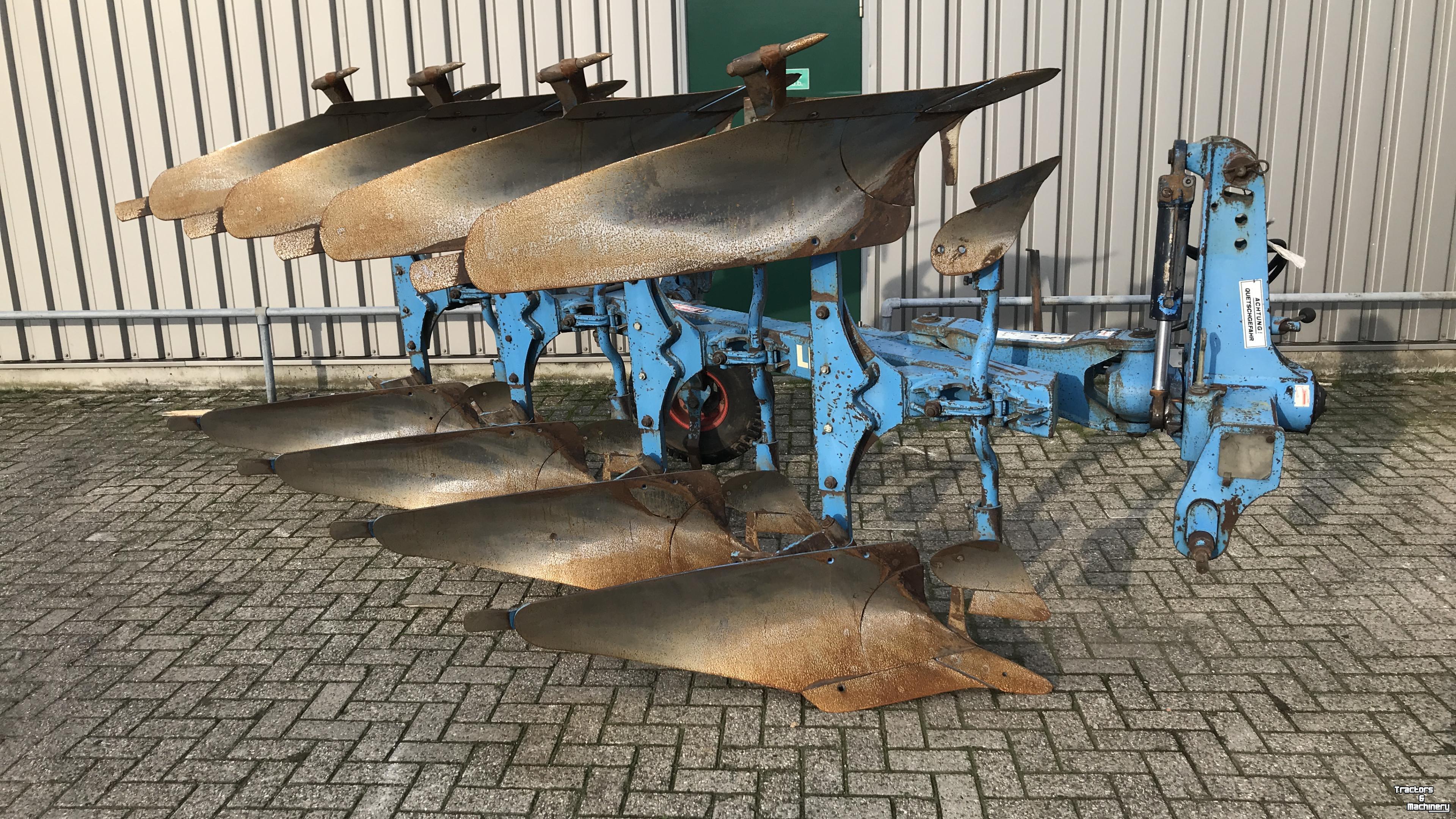 Ploegen Lemken Opal 140 4 schaar