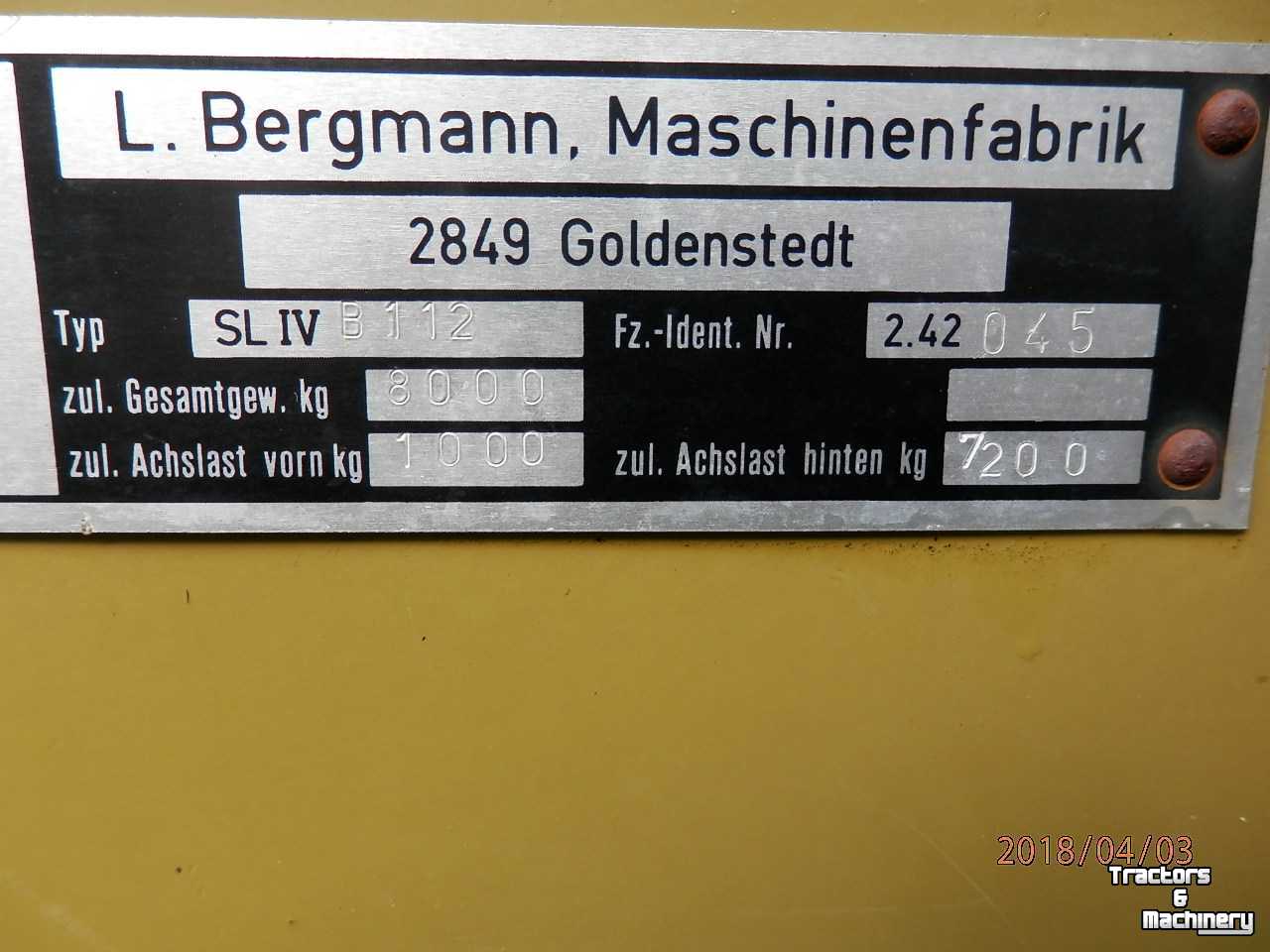 Opraapwagen Bergmann 6714